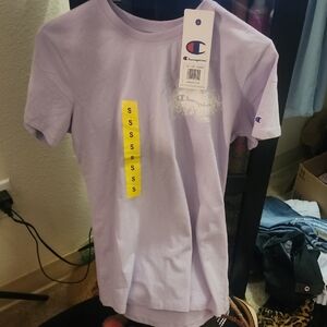 Champion Light Purple Short Sleeve Tee